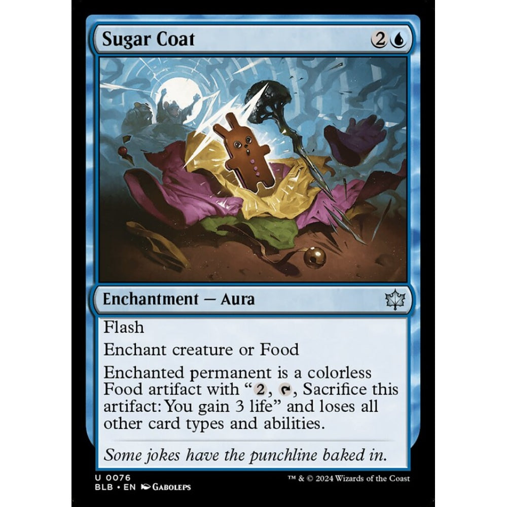 Sugar Coat, 76, uncommon, Magic: The Gathering, Bloomburrow