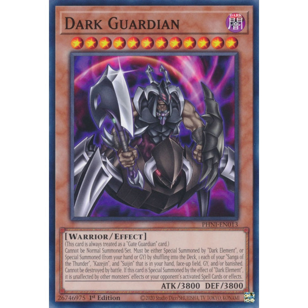 Dark Guardian PHNI-EN013 Common Common Yu-Gi-Oh Phantom Nightmare in Art