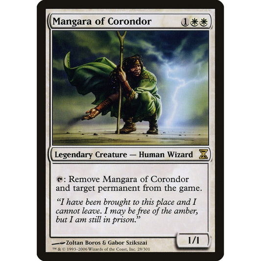 Mangara of Corondor rare 28 Magic the Gathering Time Spiral