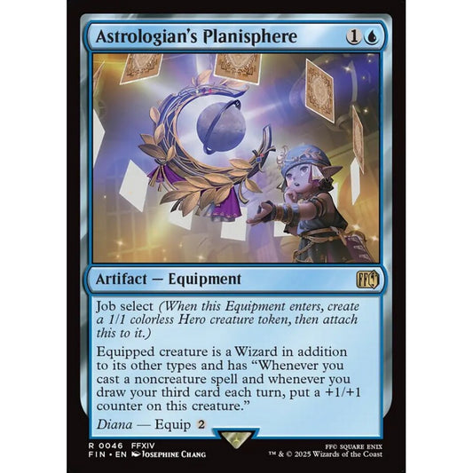 Astrologian's Planisphere rare 46 Magic the Gathering Final Fantasy