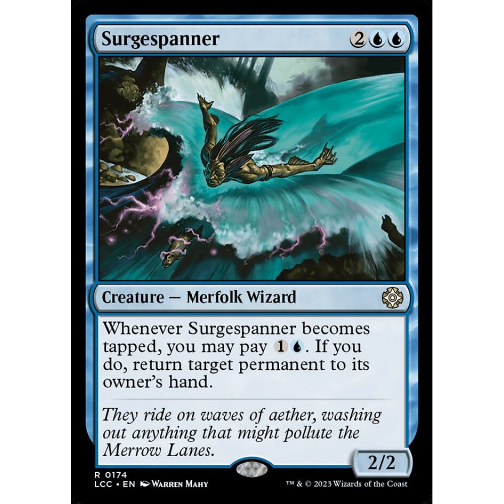Surgespanner rare 174 Magic the Gathering The Lost Caverns of Ixalan Commander