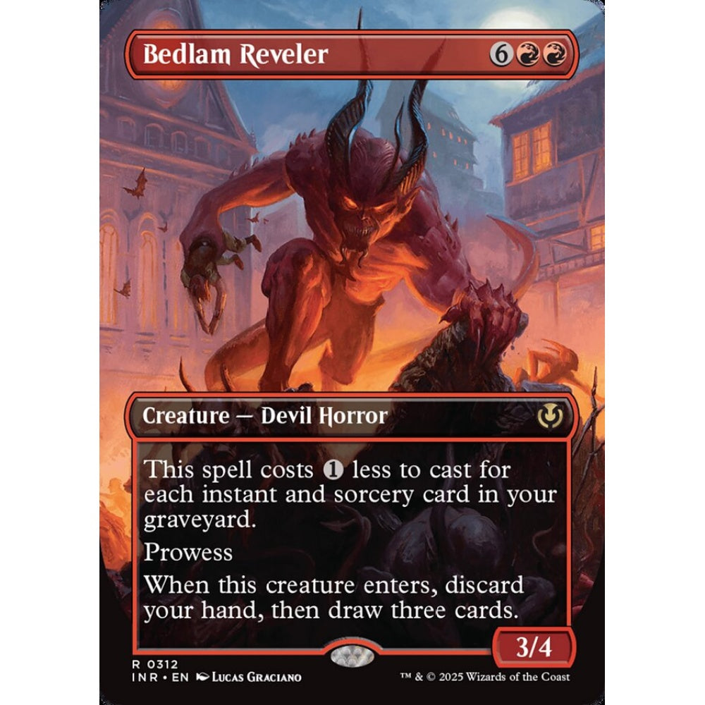 Bedlam Reveler, 312, rare, Magic: The Gathering, Innistrad Remastered