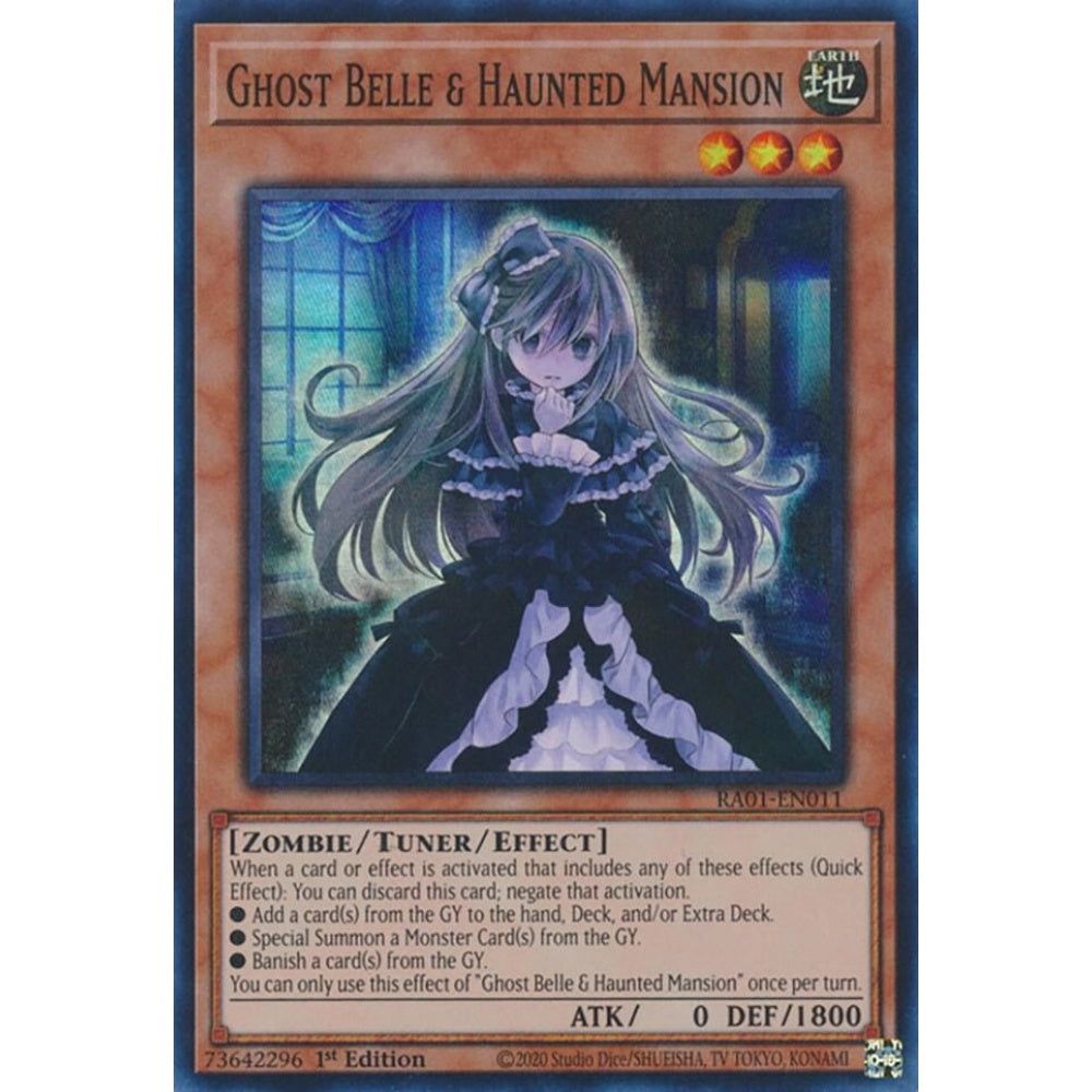 Ghost Belle & Haunted Mansion RA01-EN011 Super Yu-Gi-Oh 25th Anniversary Rarity Collection