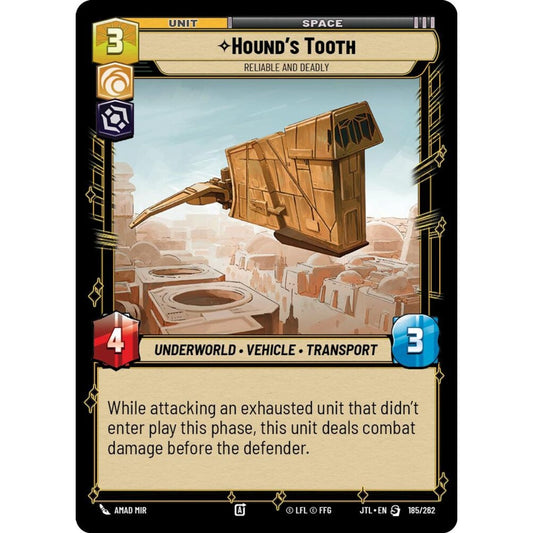 Hound's Tooth, S, JTL 185), Star Wars Unlimited
