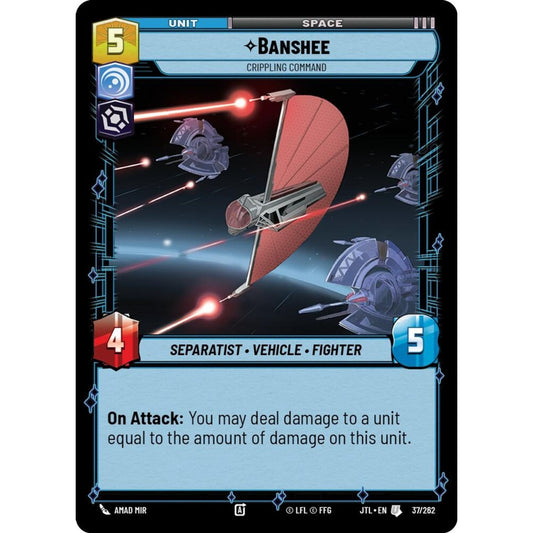 Banshee, U, JTL 037), Star Wars Unlimited