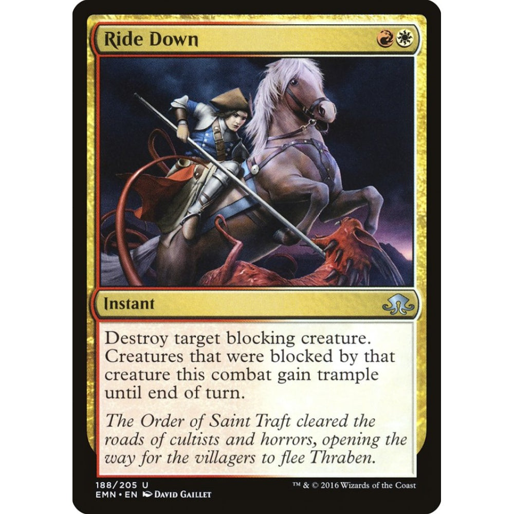 Ride Down uncommon 188 Magic the Gathering Eldritch Moon