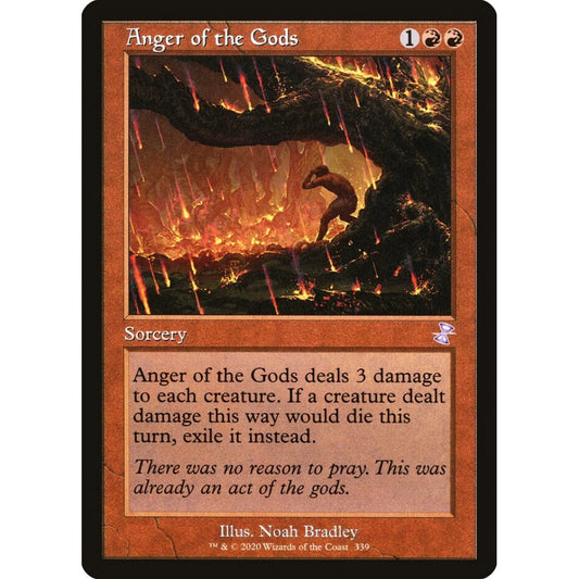 Anger of the Gods special 339 Magic the Gathering Time Spiral Remastered
