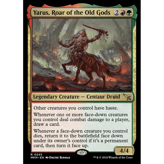 Yarus, Roar of the Old Gods rare 245 Magic the Gathering Murders at Karlov Manor