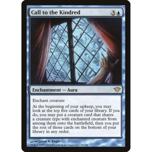 Call to the Kindred rare 30 Magic the Gathering Dark Ascension