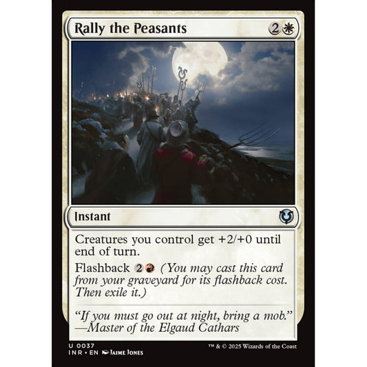 Rally the Peasants, 37, uncommon, Magic: The Gathering, Innistrad Remastered