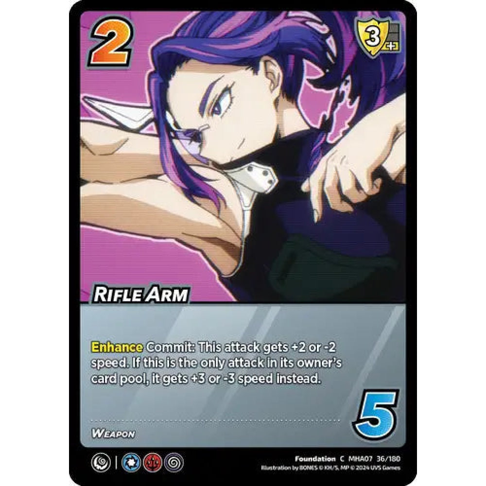 Rifle Arm, 36/180, C, UniVersus, MHA07 Girl Power