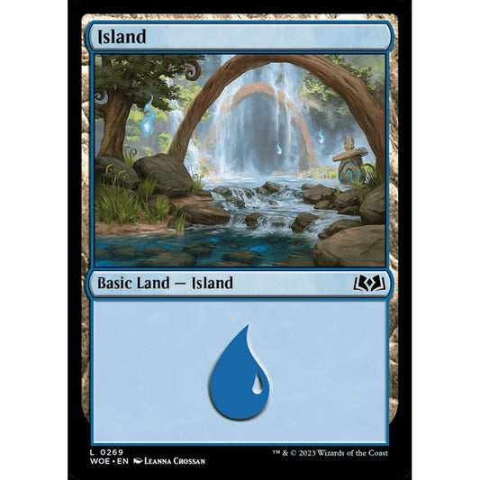 Island, common, 269, Magic the Gathering, Wilds of Eldraine