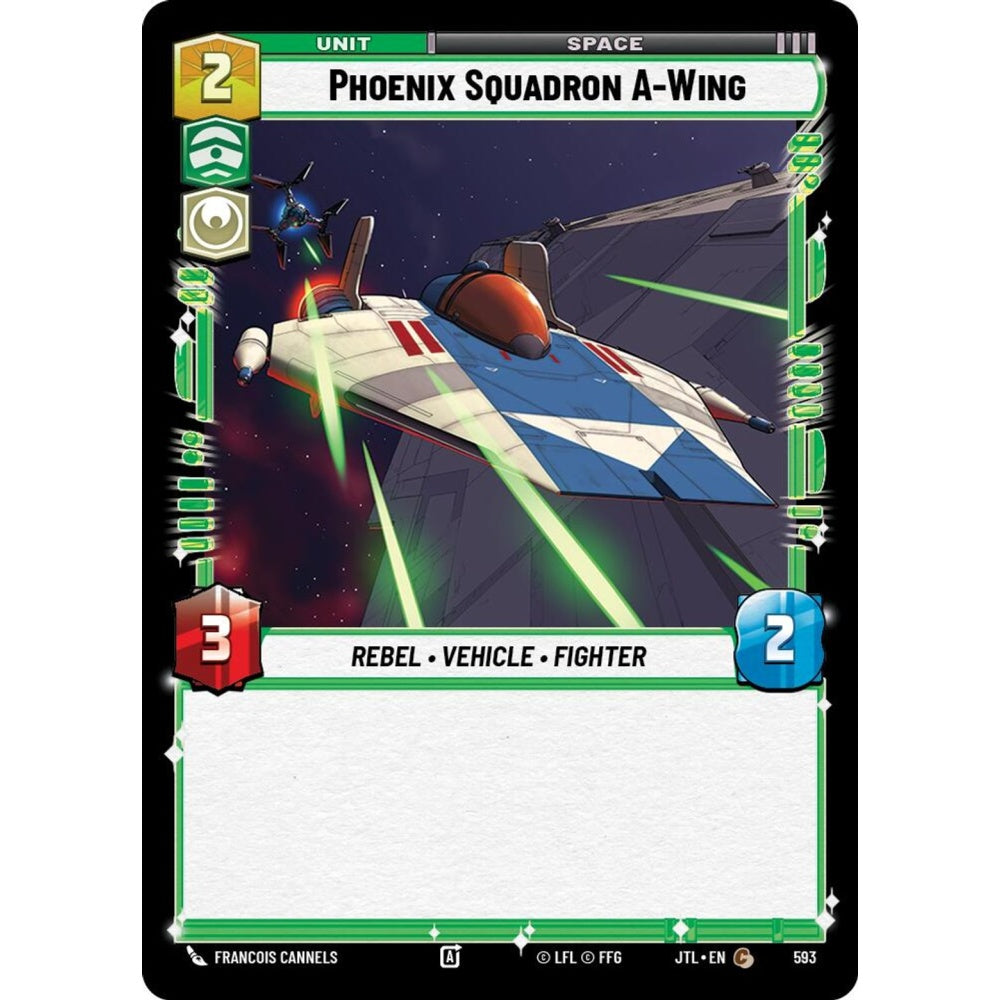 Phoenix Squadron A-Wing, C, JTL 593) Foil, Star Wars Unlimited