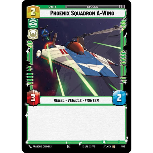 Phoenix Squadron A-Wing, C, JTL 593) Foil, Star Wars Unlimited