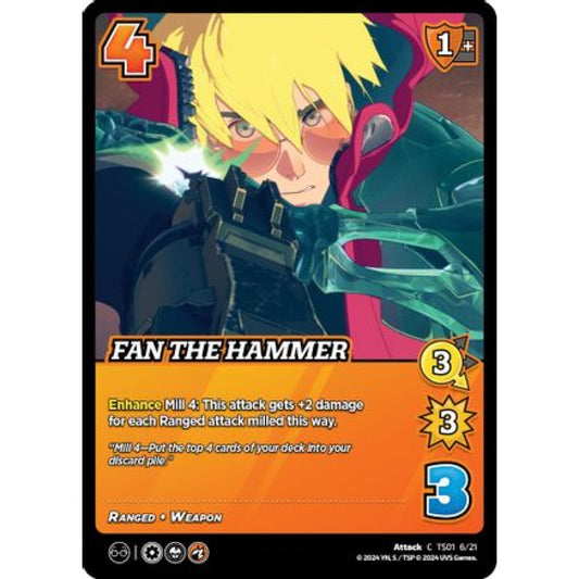 Fan the Hammer, 6/21, C, UniVersus, Cowboy Bebop & Trigun Stampede