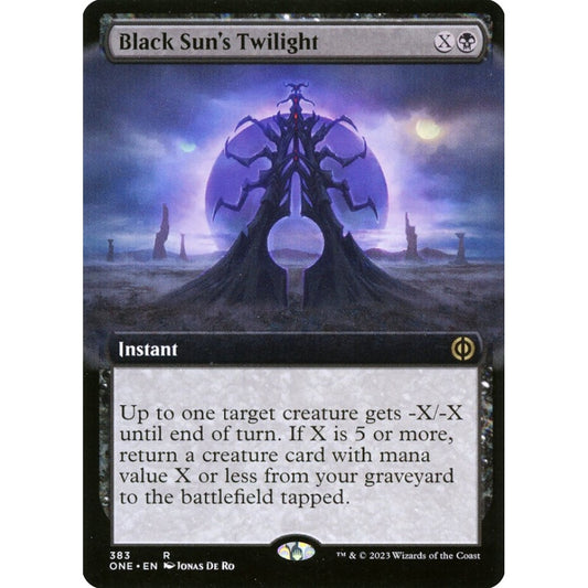 Black Sun's Twilight, rare, 383, Magic the Gathering, Phyrexia: All Will Be One