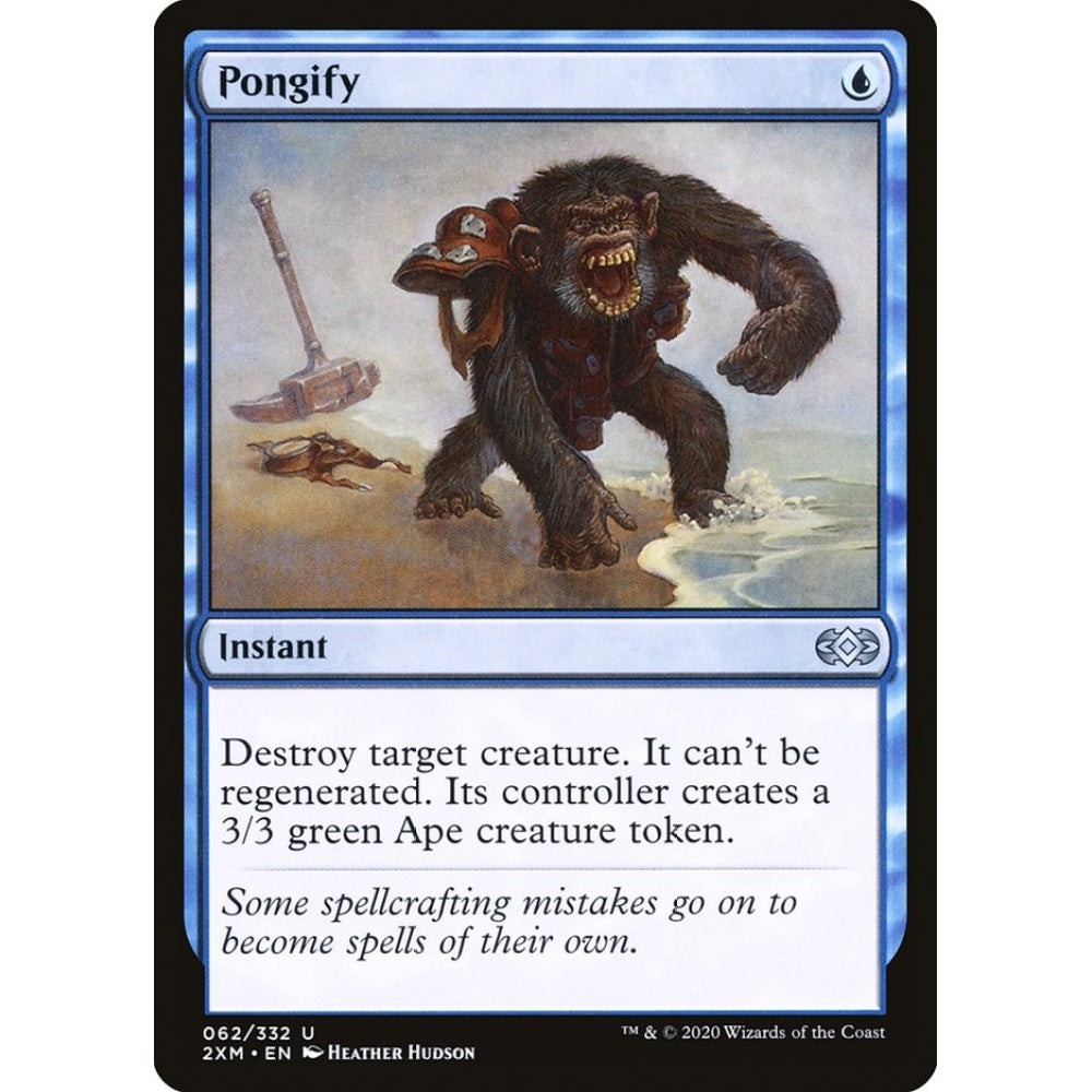 Pongify uncommon 62 Magic the Gathering Double Masters