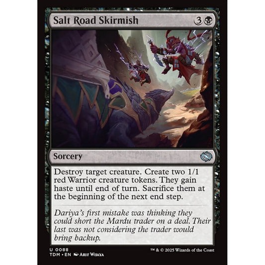 Salt Road Skirmish uncommon 88 Magic the Gathering Tarkir: Dragonstorm