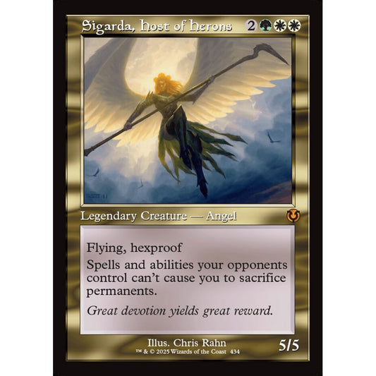 Sigarda, Host of Herons, 434, mythic, Magic: The Gathering, Innistrad Remastered