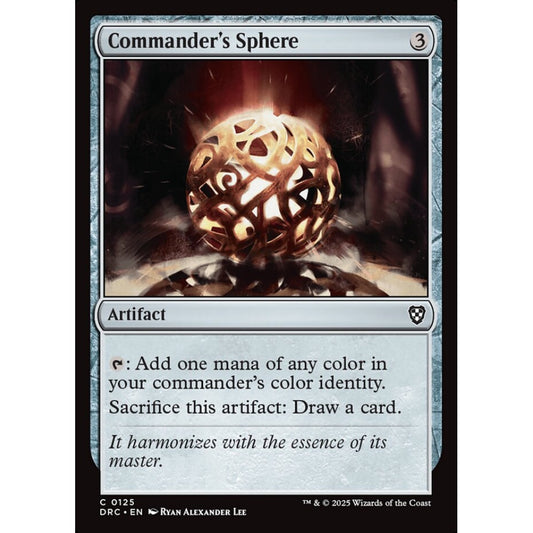Commander's Sphere, 125, common, Magic: The Gathering, Aetherdrift Commander