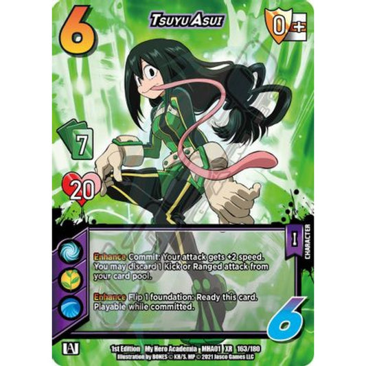 Tsuyu Asui, 163/180, XR, UniVersus, MHA01 My Hero Academia