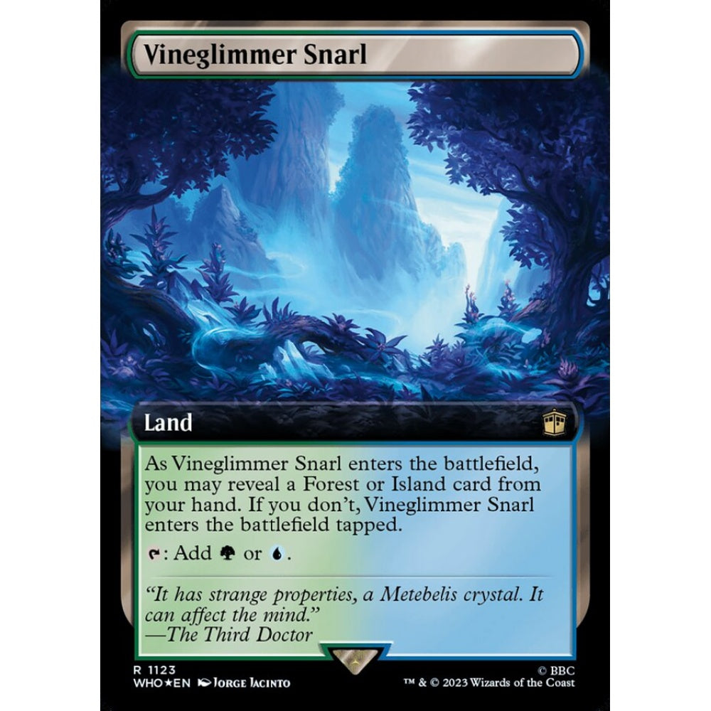 Vineglimmer Snarl rare 1123 Magic the Gathering Doctor Who