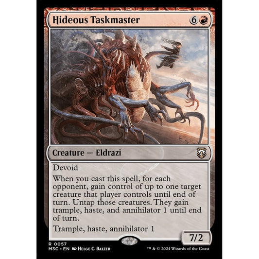 Hideous Taskmaster, 57, rare, Magic: The Gathering, Modern Horizons 3