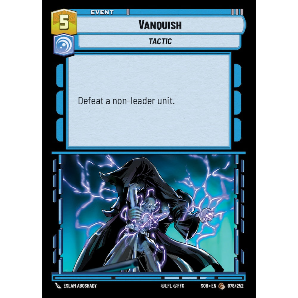 Vanquish, 78, C, Star Wars Unlimited, Sparks Of Rebellion