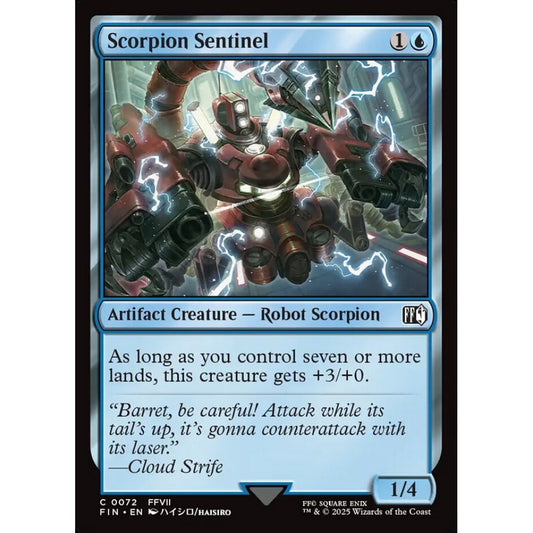 Scorpion Sentinel common 72 Magic the Gathering Final Fantasy