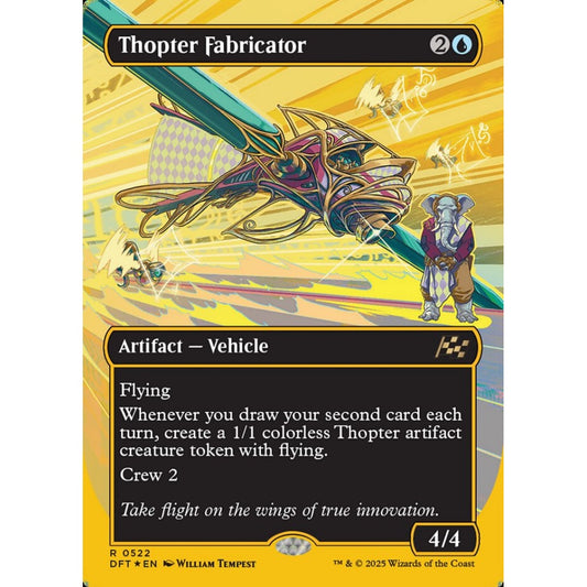 Thopter Fabricator, 522, rare, Magic: The Gathering, Aetherdrift