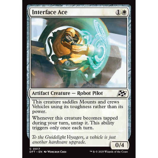 Interface Ace, 17, common, Magic: The Gathering, Aetherdrift