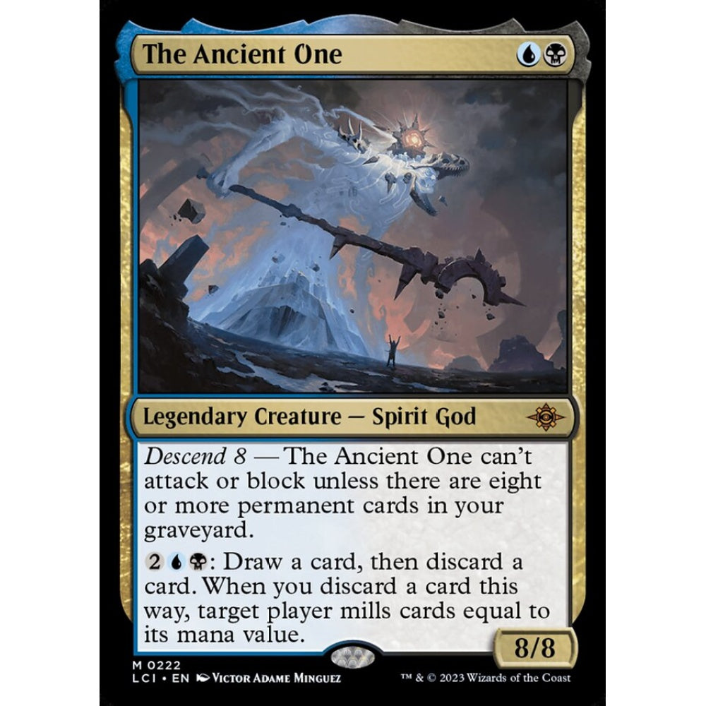 The Ancient One mythic 222 Magic the Gathering The Lost Caverns of Ixalan
