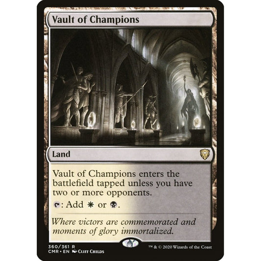 Vault of Champions rare 360 Magic the Gathering Commander Legends