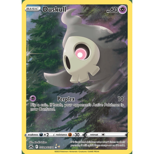Duskull Illustration Rare GG28/GG70 Pokemon Card Game Crown Zenith