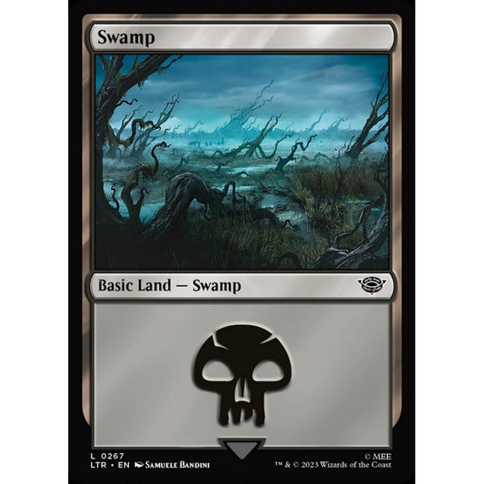 Swamp, common, 267, Magic the Gathering, The Lord of the Rings: Tales of Middle-earth