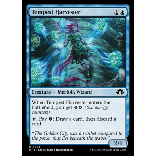 Tempest Harvester, 73, common, Magic: The Gathering, Modern Horizons 3