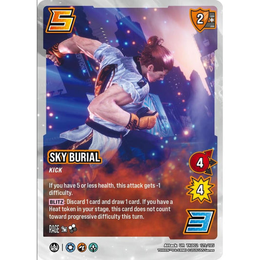 Sky Burial 129/185 TK802 Universus Tekken 8 Attack UR