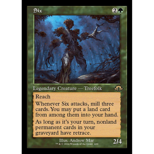 Six, 430, rare, Magic: The Gathering, Modern Horizons 3