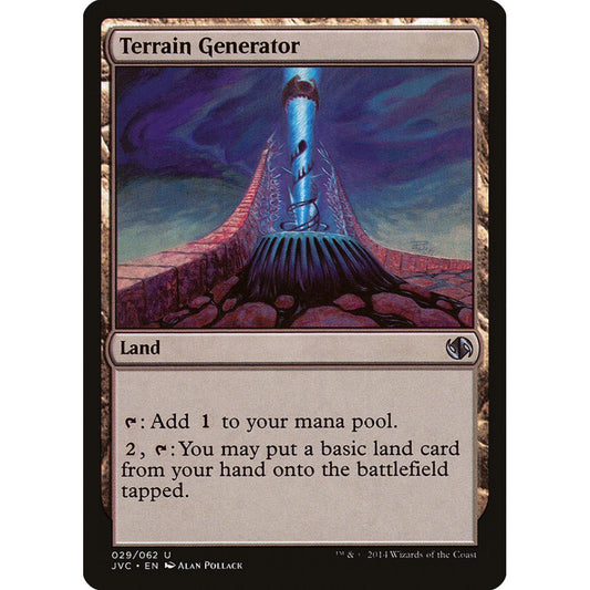 Terrain Generator uncommon 29 Magic the Gathering Duel Decks Anthology: Jace vs. Chandra