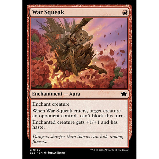 War Squeak, 160, common, Magic: The Gathering, Bloomburrow