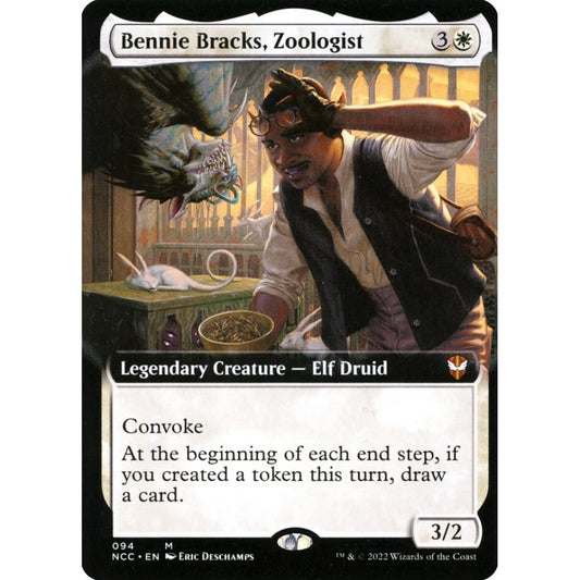 Bennie Bracks, Zoologist mythic 94 Magic the Gathering New Capenna Commander