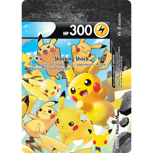 Pikachu V-UNION Promo SWSH140 Pokemon Card Game Sword & Shield Promos