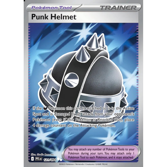 Punk Helmet Ultra Rare 121/094 Pokemon Card Game Phantasmal Flames