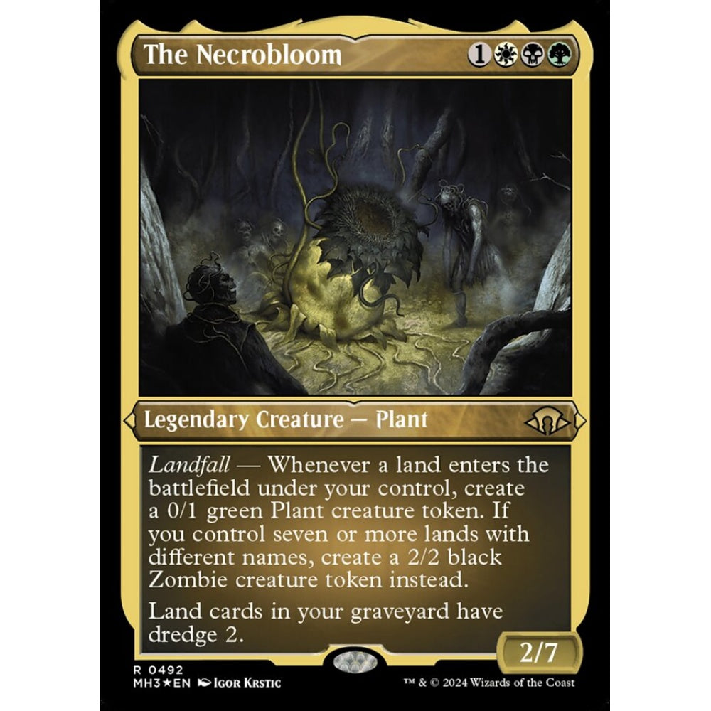 The Necrobloom, 492, rare, Magic: The Gathering, Modern Horizons 3