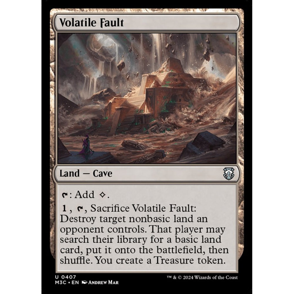 Volatile Fault, 407, uncommon, Magic: The Gathering, Modern Horizons 3