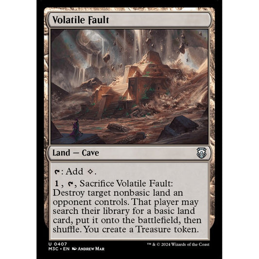 Volatile Fault, 407, uncommon, Magic: The Gathering, Modern Horizons 3