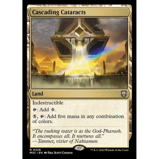 Cascading Cataracts, 326, rare, Magic: The Gathering, Modern Horizons 3