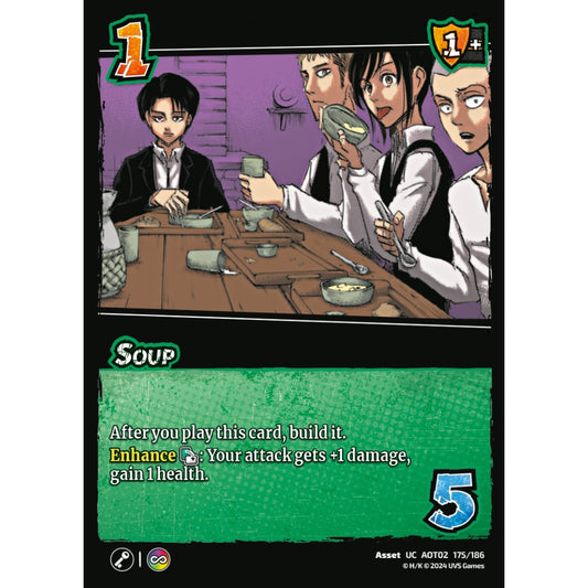 Soup, 175/186, AOT02, Universus, Attack on Titan: Origins of Power, Asset, UC