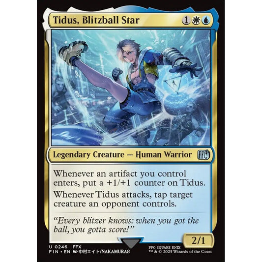 Tidus, Blitzball Star uncommon 246 Magic the Gathering Final Fantasy