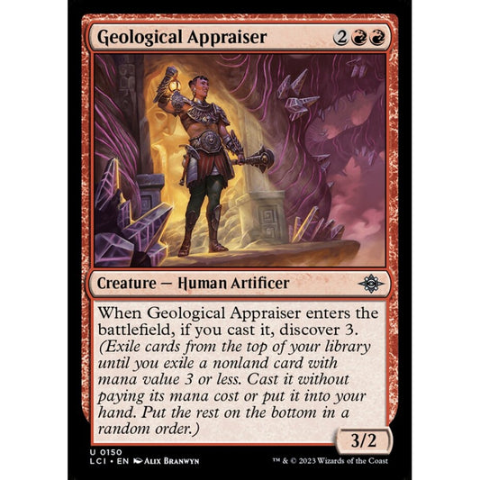 Geological Appraiser uncommon 150 Magic the Gathering The Lost Caverns of Ixalan